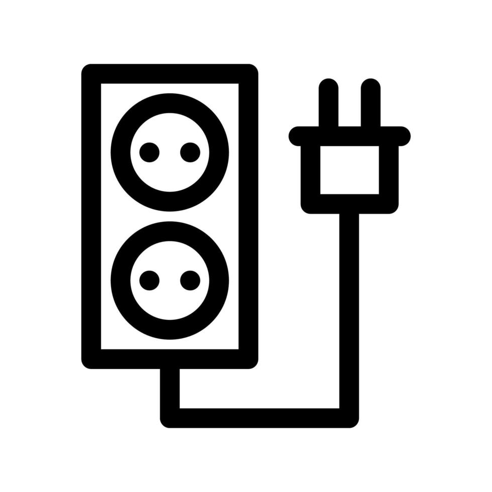 Illustration Vector Graphic of Plug In Icon