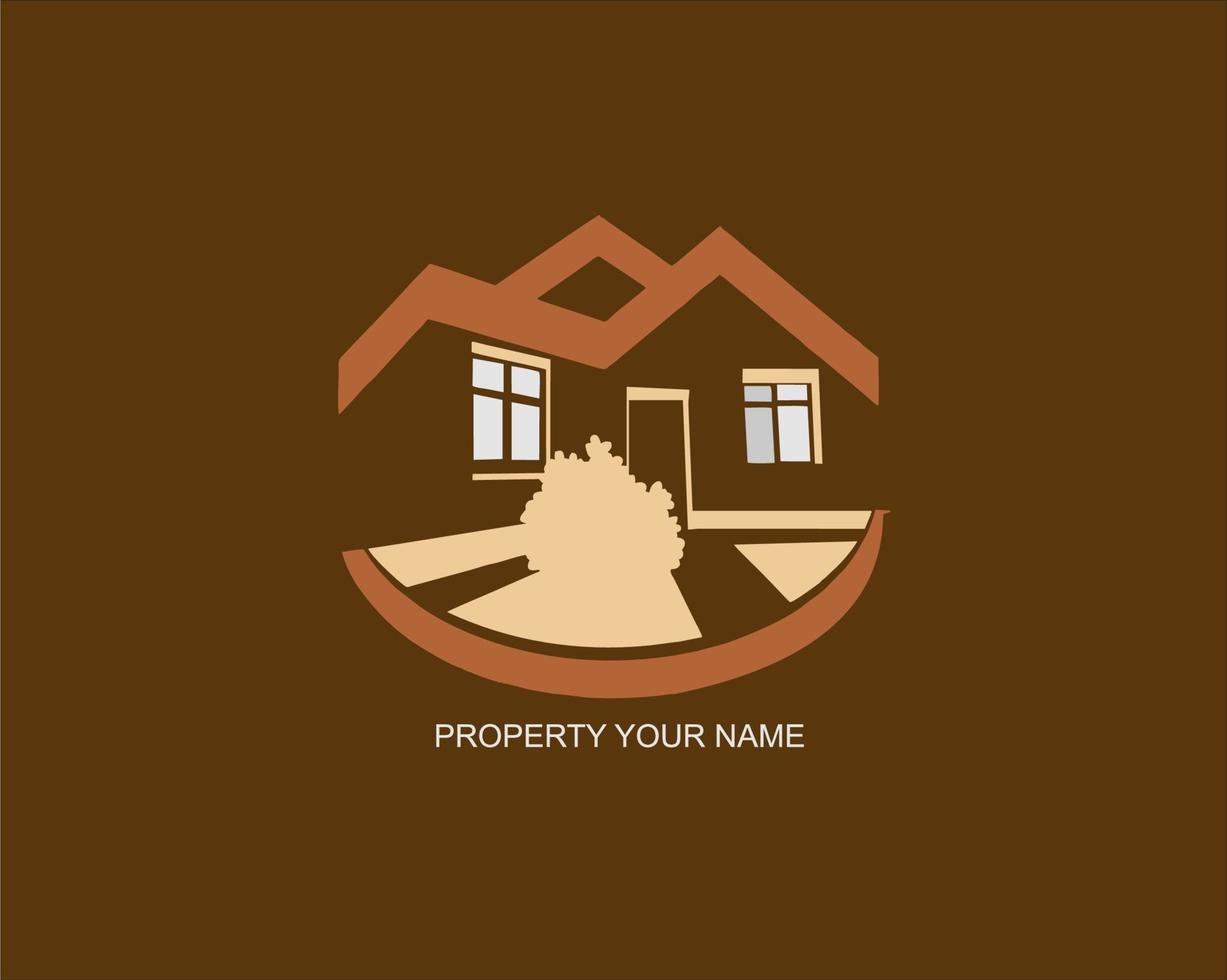 Property and Construction Logo Design vector