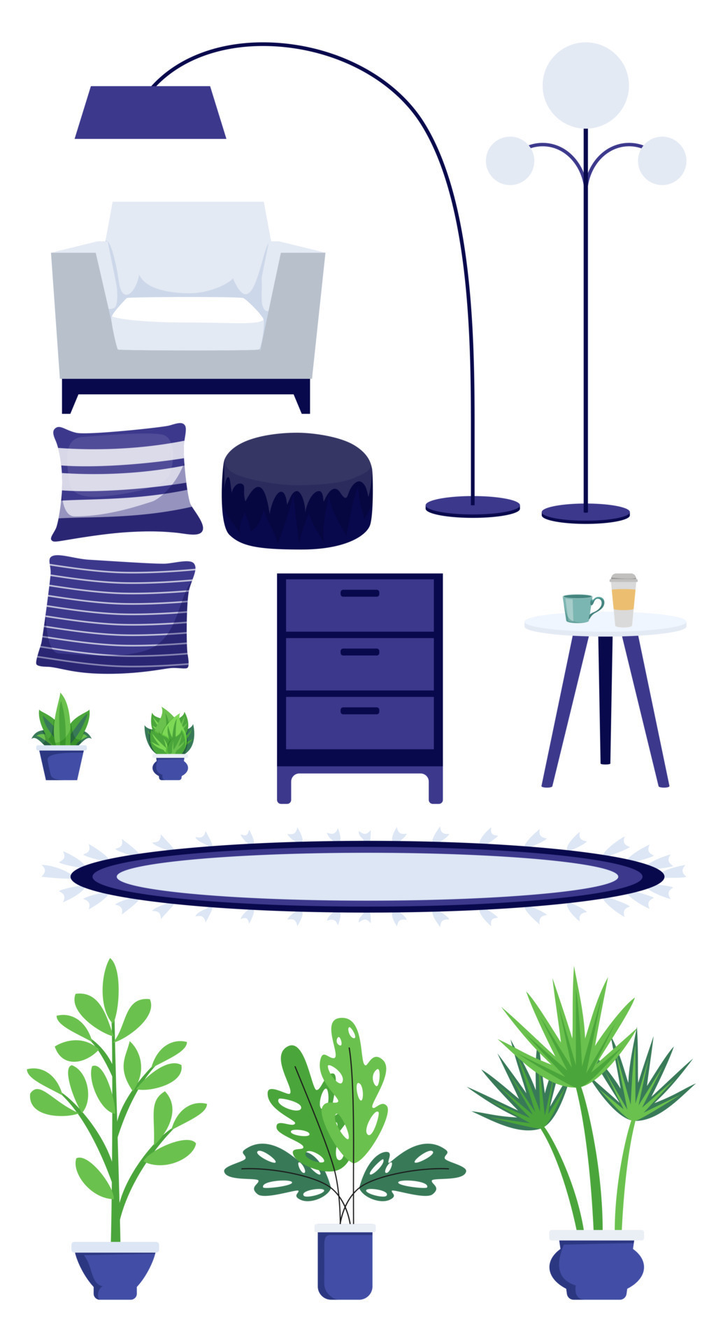 House Interior Vector Art, Icons, and Graphics for Free Download