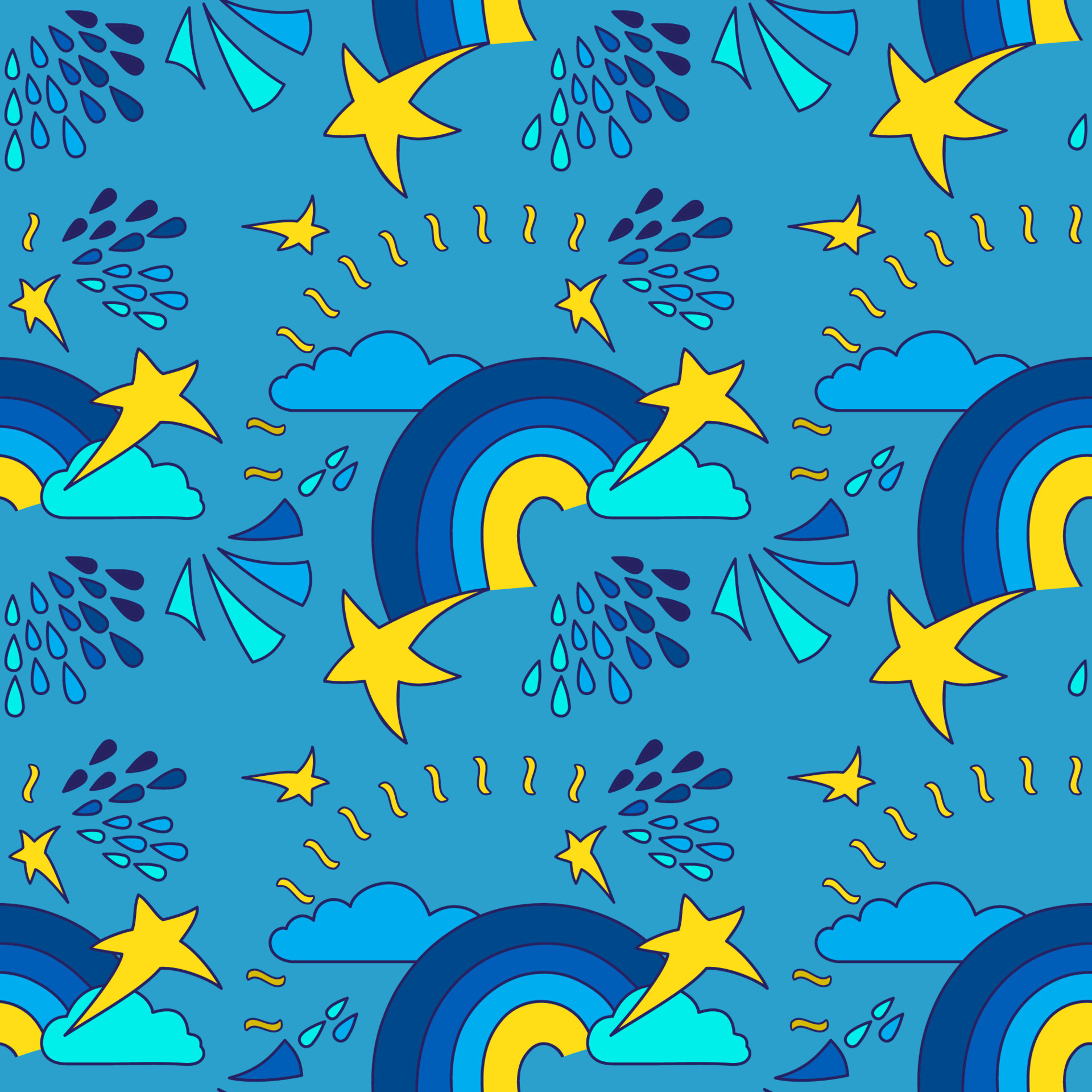 Seamless Pattern with Cartoon Sky. Modern Bright Space Vector Texture. 7789284 Vector Art at Vecteezy Seamless Pattern with Cartoon Sky. Modern Bright Space Vector Texture. 7789284 Vector Art at Vecteezy