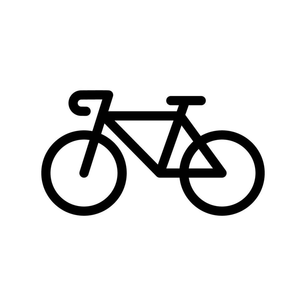 Bicycle icon template vector