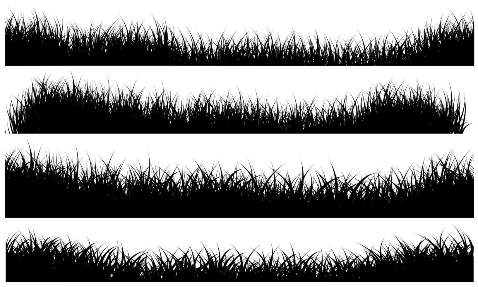 grass border vector