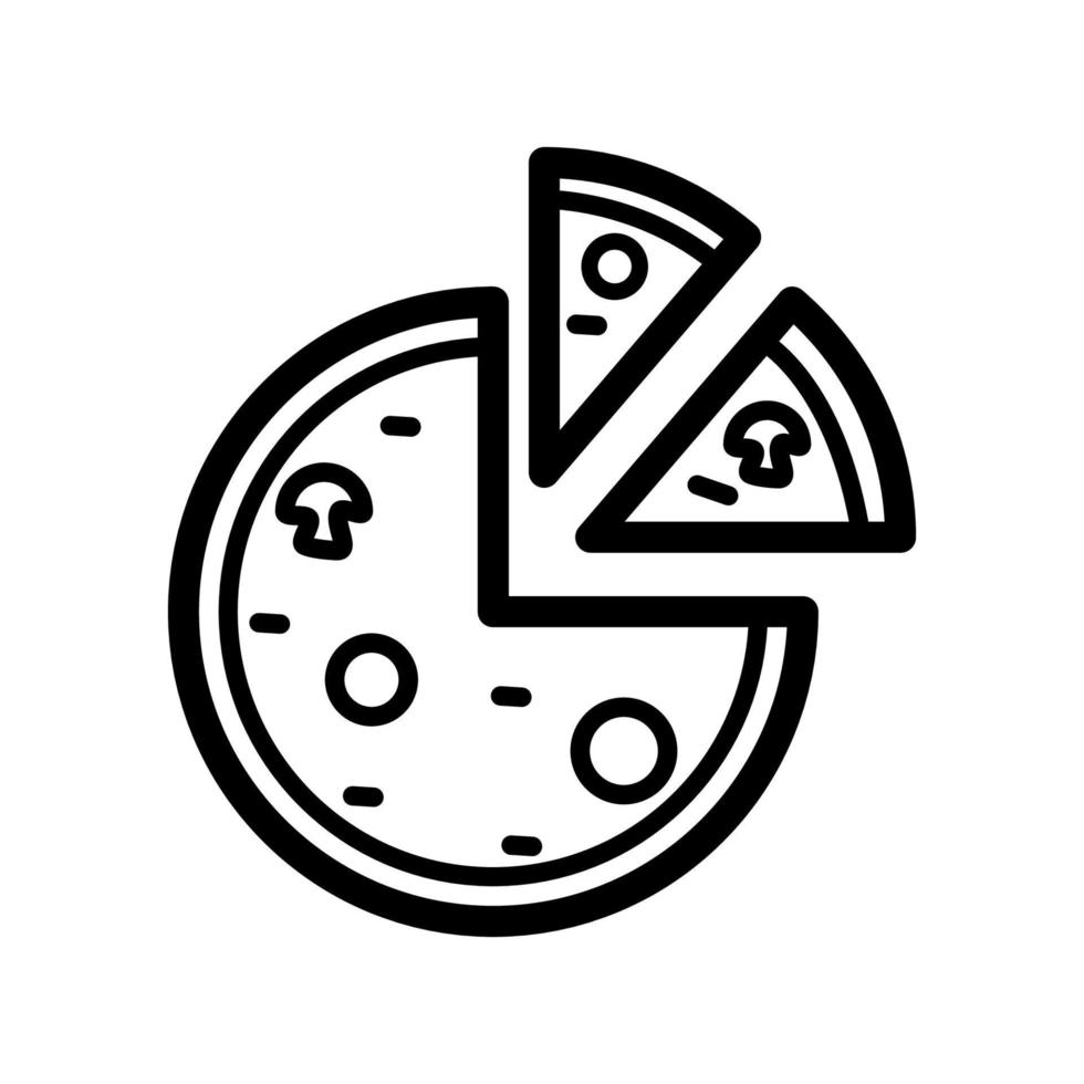 Illustration Vector Graphic of Pizza Icon