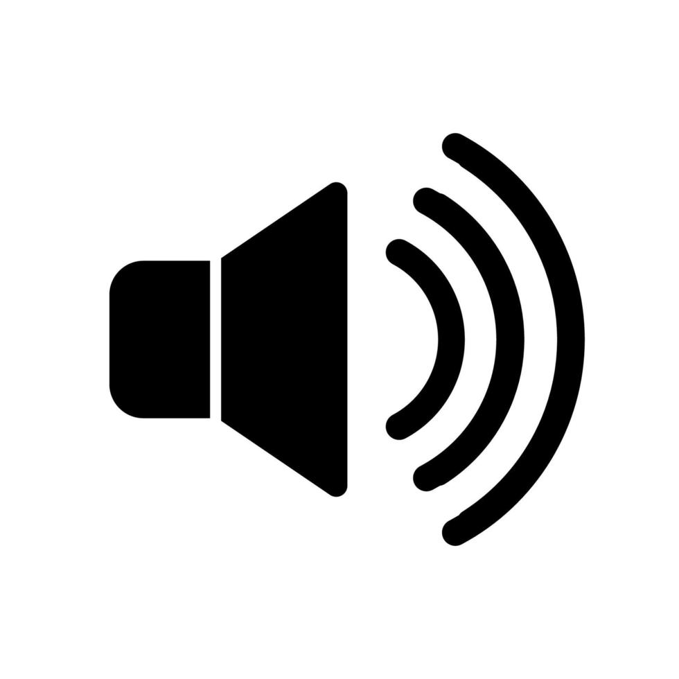 Illustration Vector Graphic of Sound Icon