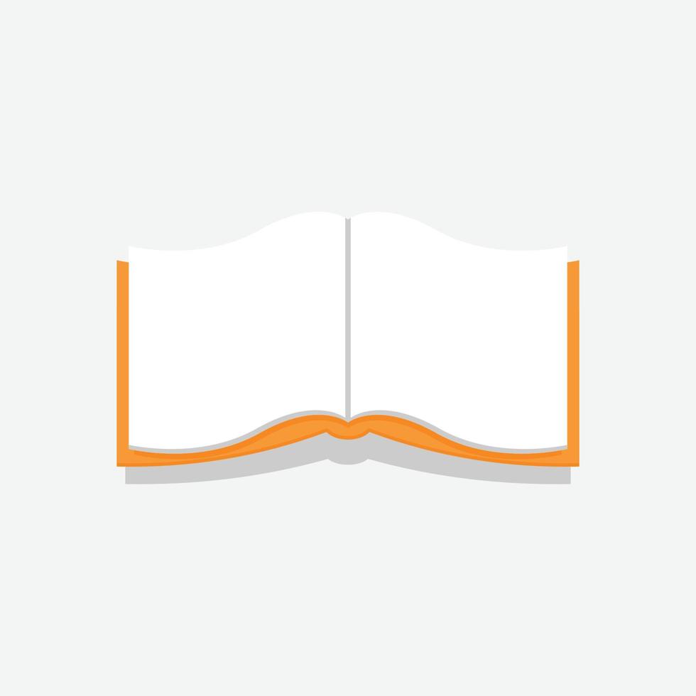 Book icon. Book Illustration on white background. Book vector. vector