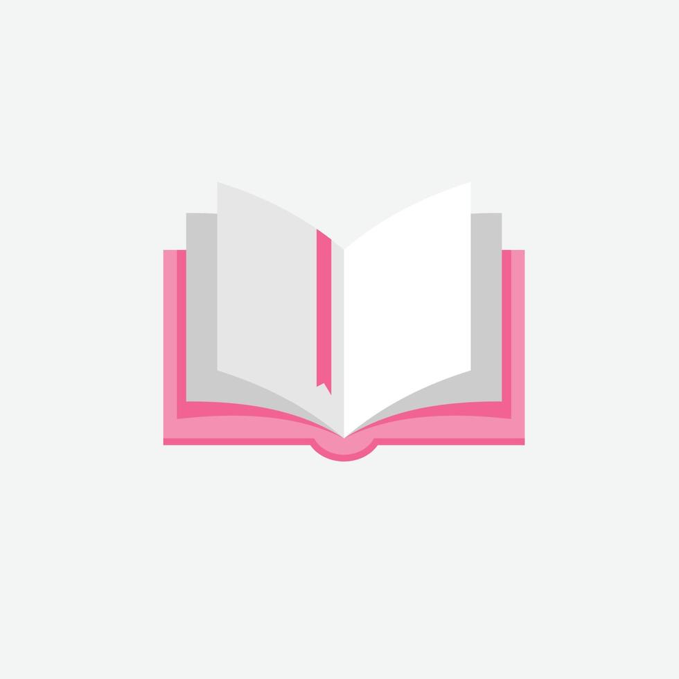 icono de libro ilustración de libros sobre fondo blanco. vector de libro