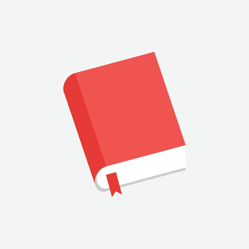 Book icon. Book Illustration on white background. Book vector. vector