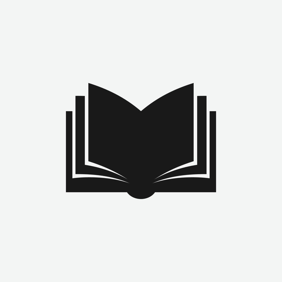 icono de libro ilustración de libros sobre fondo blanco. vector de libro