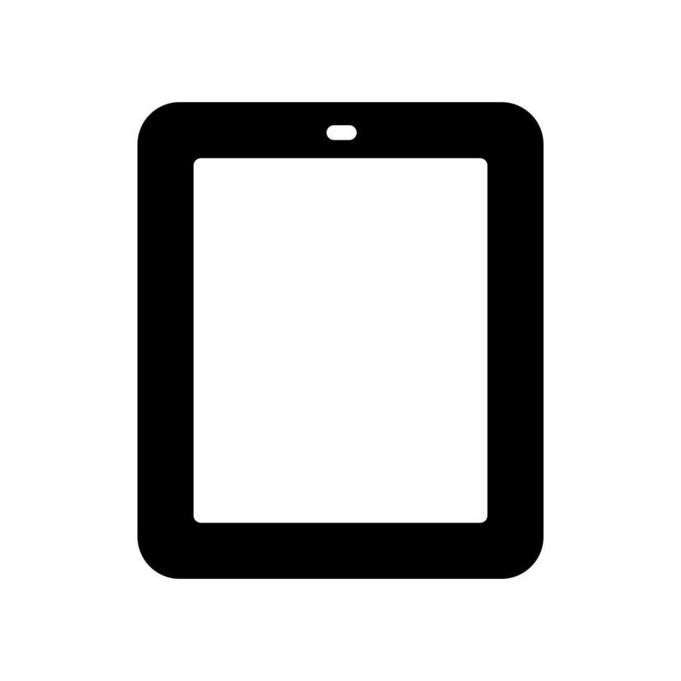 Illustration Vector Graphic of Tablet PC Icon