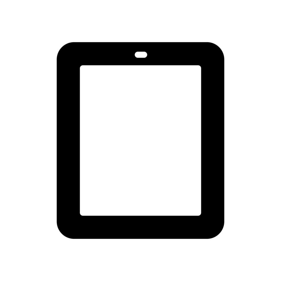 gráfico vectorial ilustrativo del icono de tablet pc vector