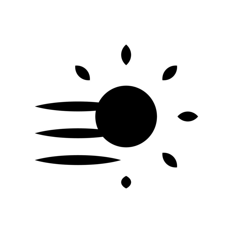fog day icon vector