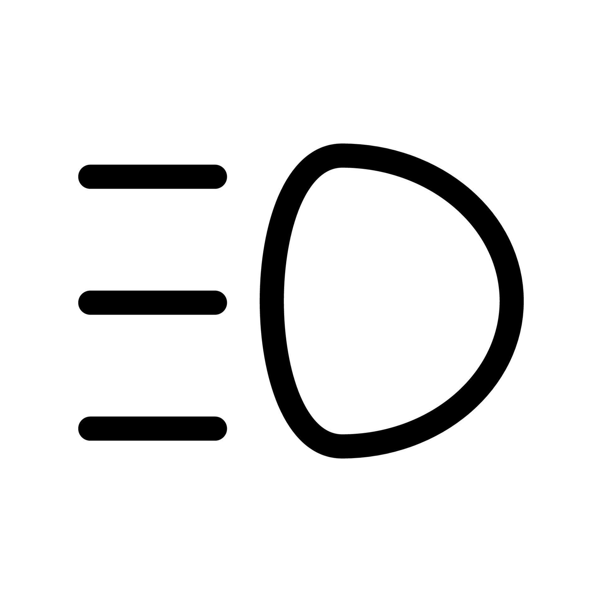 fog lamp icon 7790742 Vector Art at Vecteezy