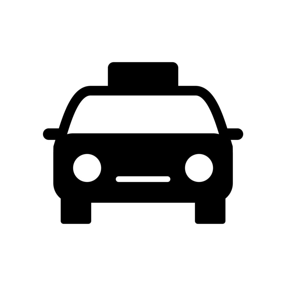 Taxi icon template vector