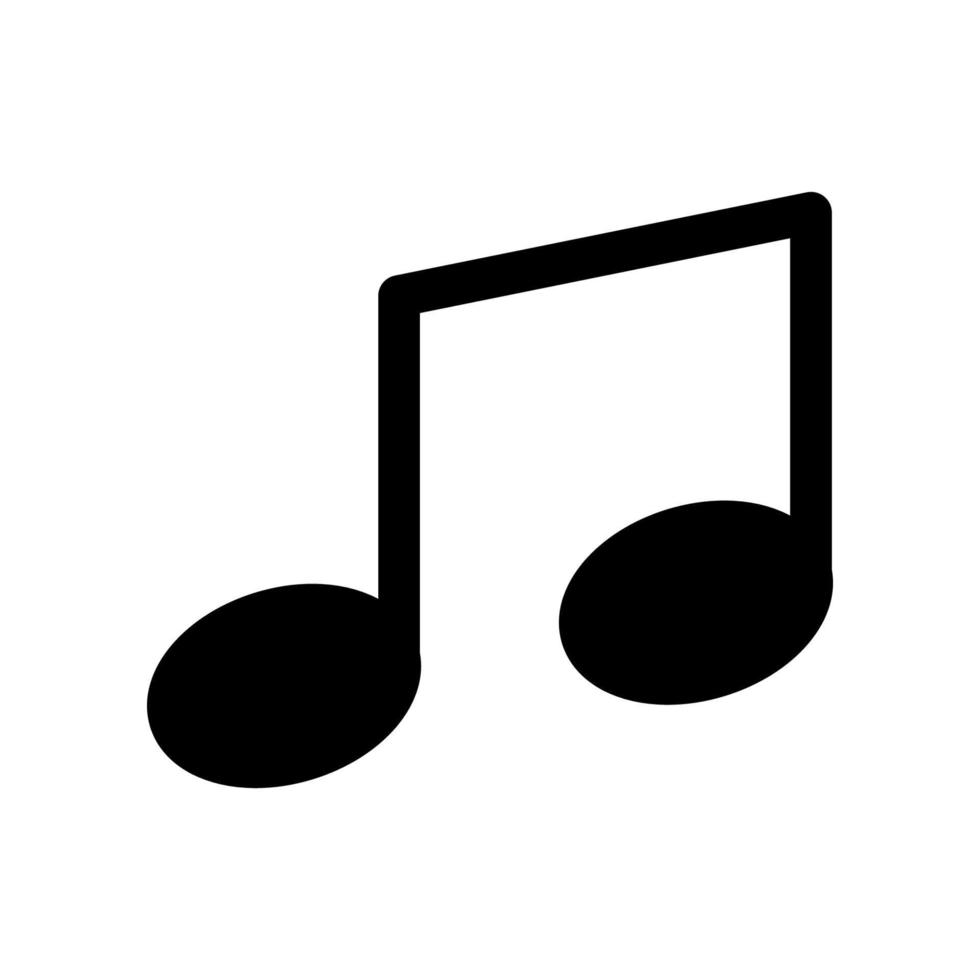 Music icon template vector