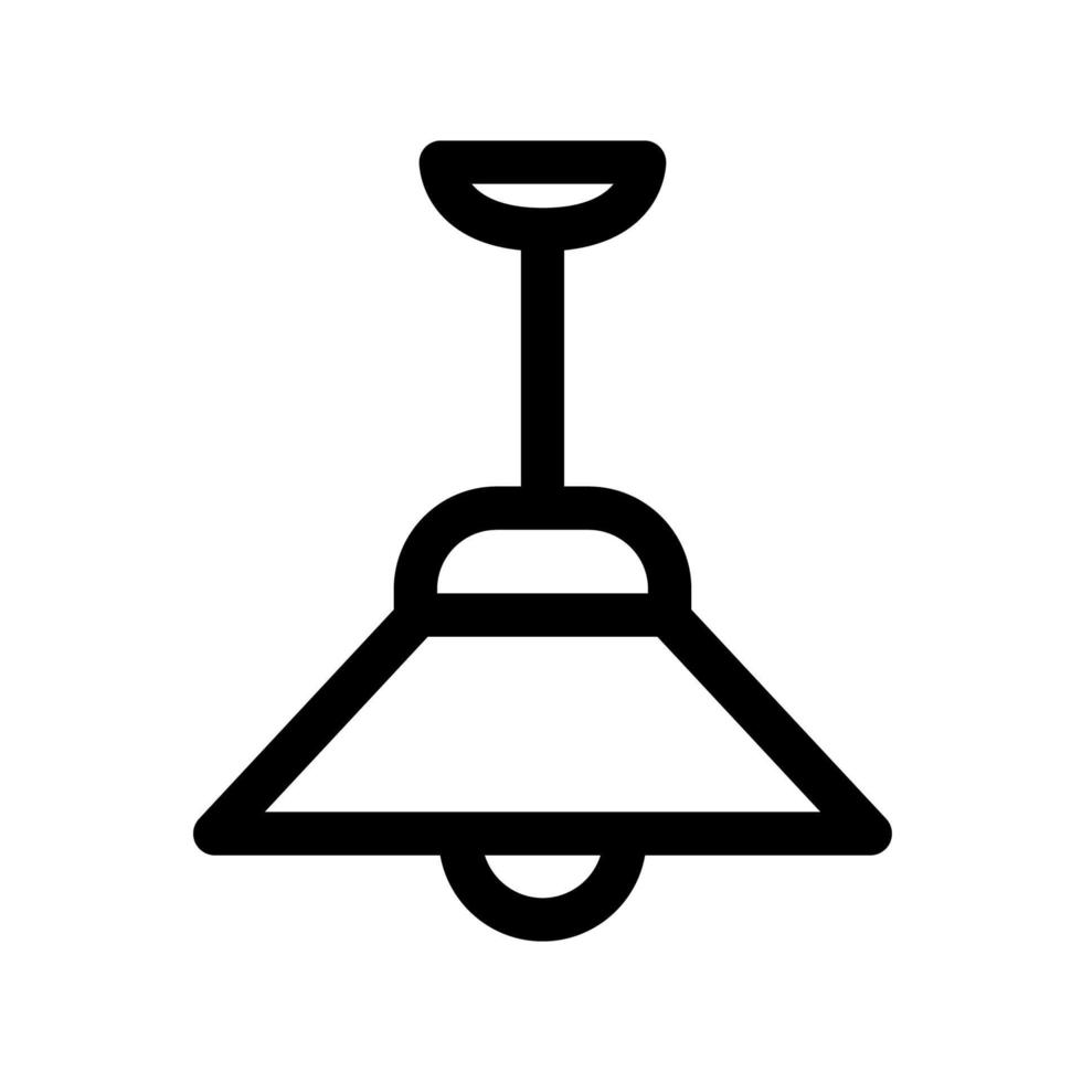 Hanging Lamp icon vector
