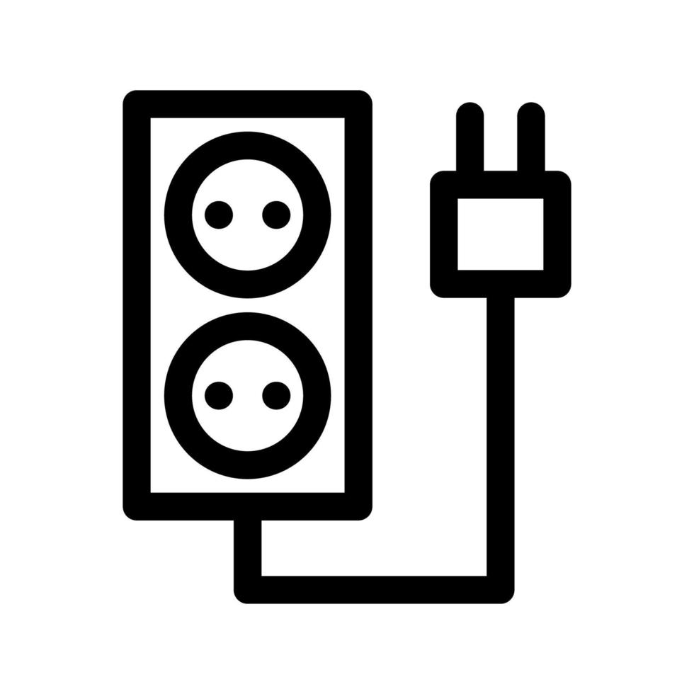 Illustration Vector Graphic of Plug In Icon