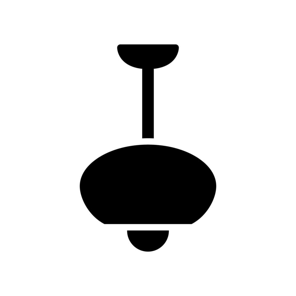 Hanging Lamp icon vector