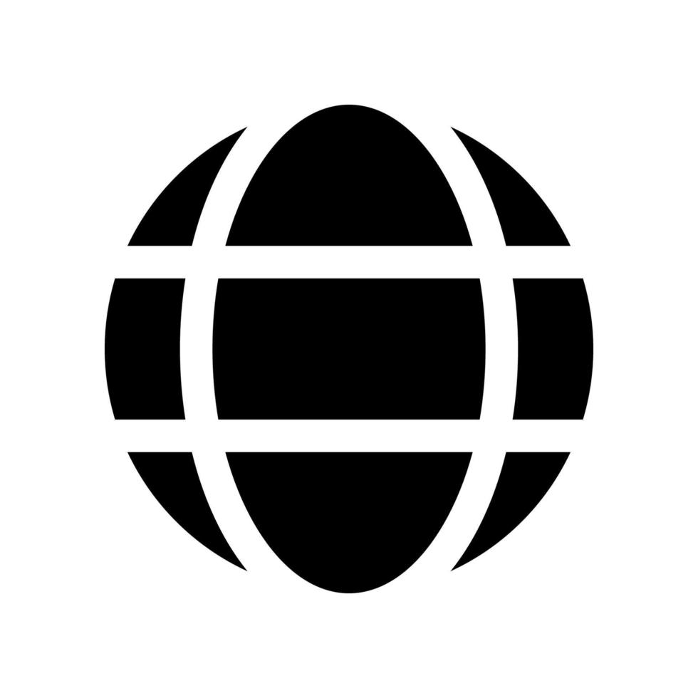 Globe icon template vector