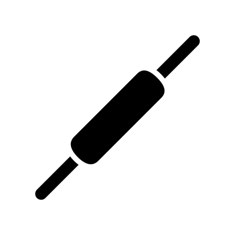 Rolling pin icon vector