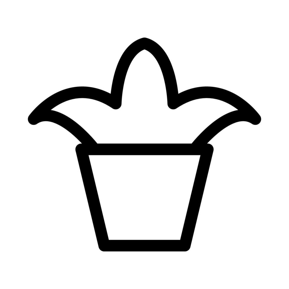 ilustración vectorial gráfico del icono de la olla vector