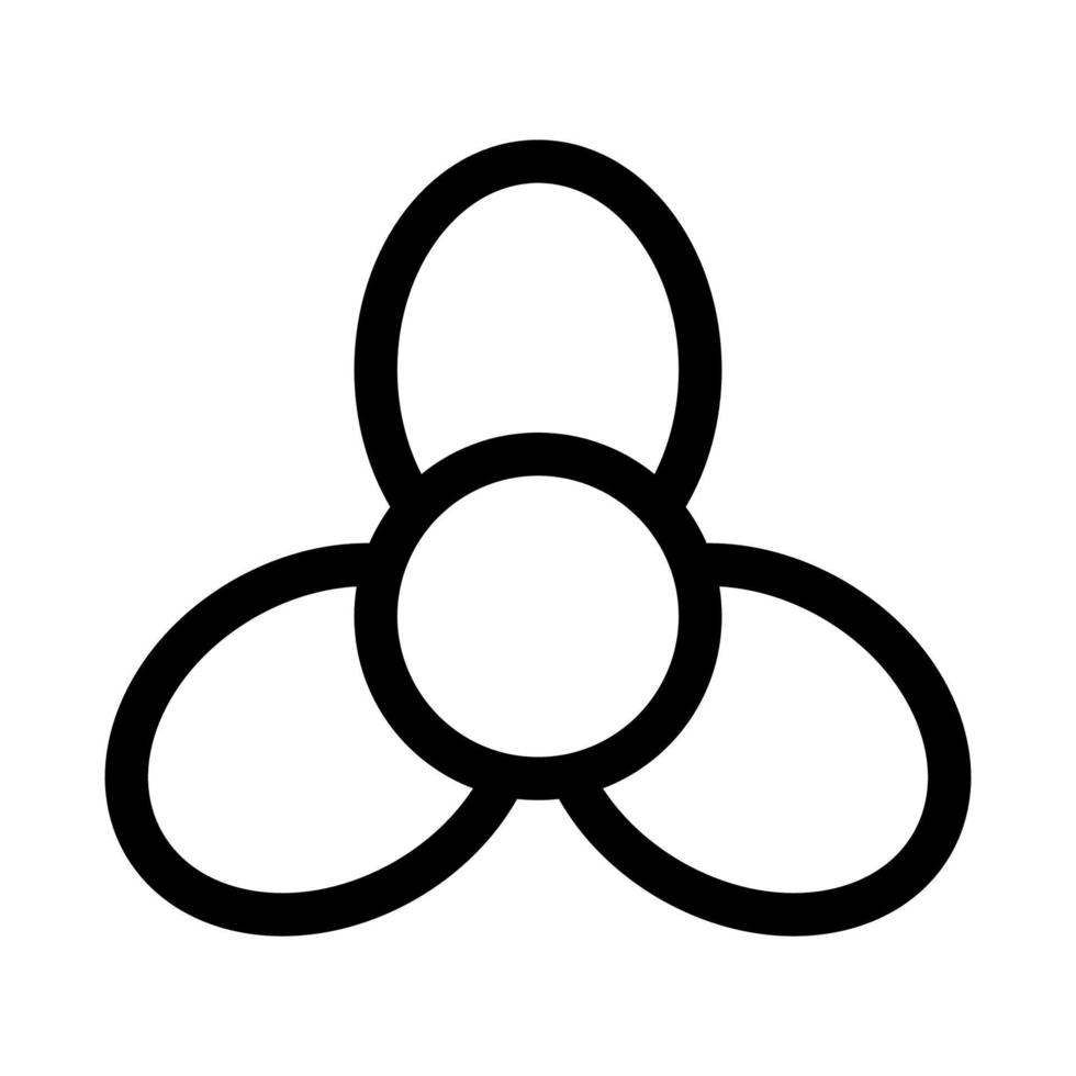 flower icon template vector