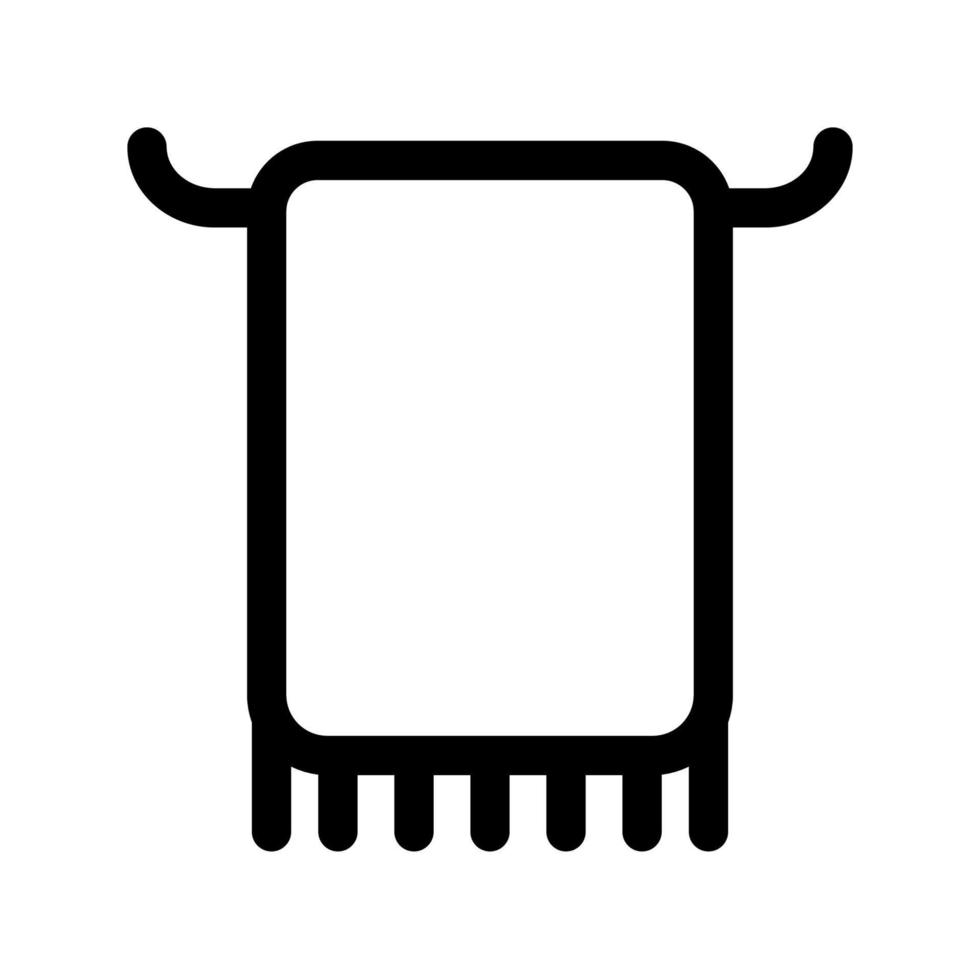 Illustration Vector Graphic of Towel Icon