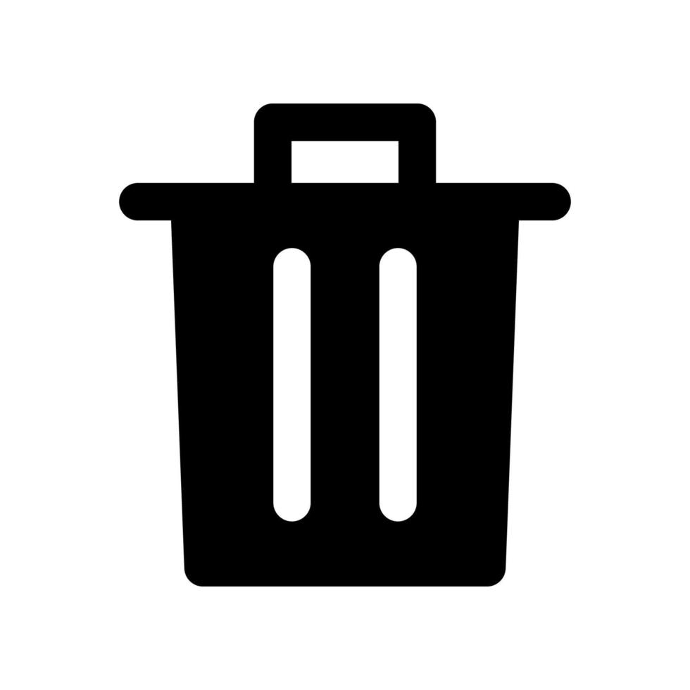 Recycle Bin icon vector