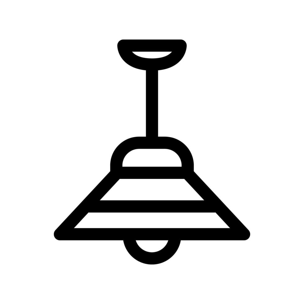 Hanging Lamp icon vector