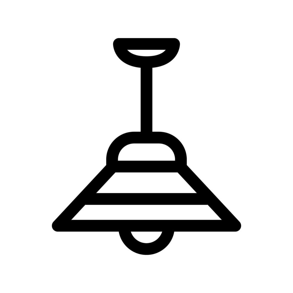 Hanging Lamp icon vector