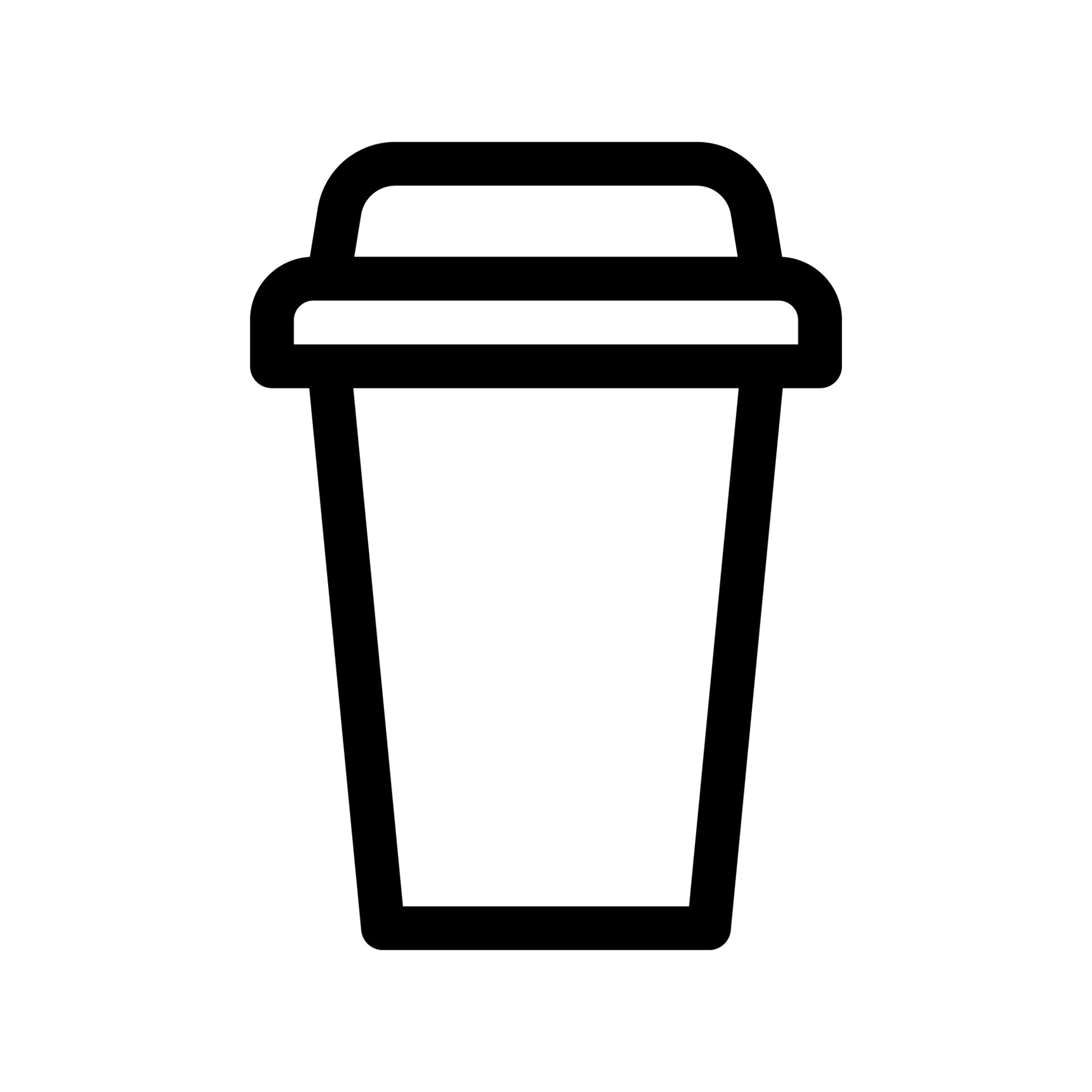 vector simple de icono de taza termo de metal. taza de café 17325408 Vector  en Vecteezy