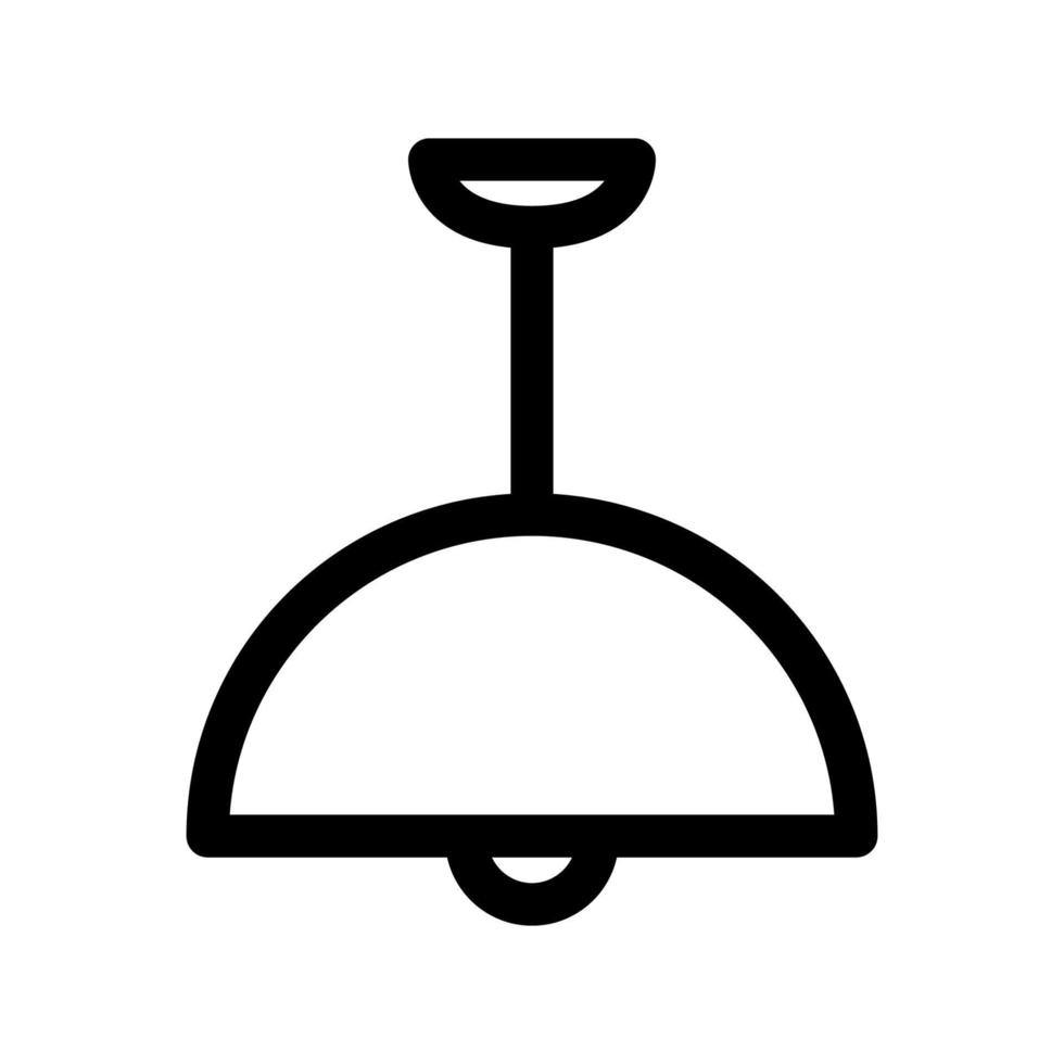 Hanging Lamp icon vector