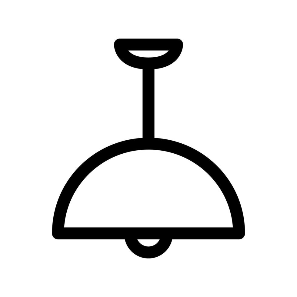 Hanging Lamp icon vector