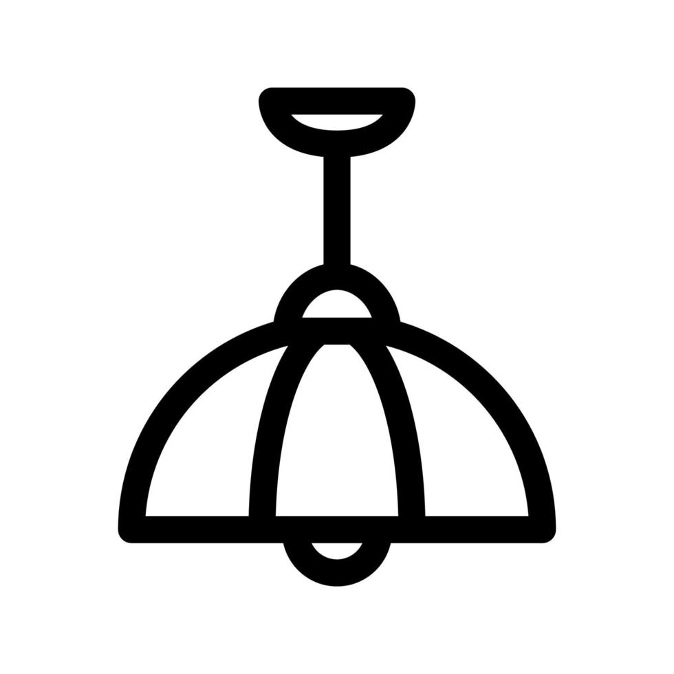 Hanging Lamp icon vector