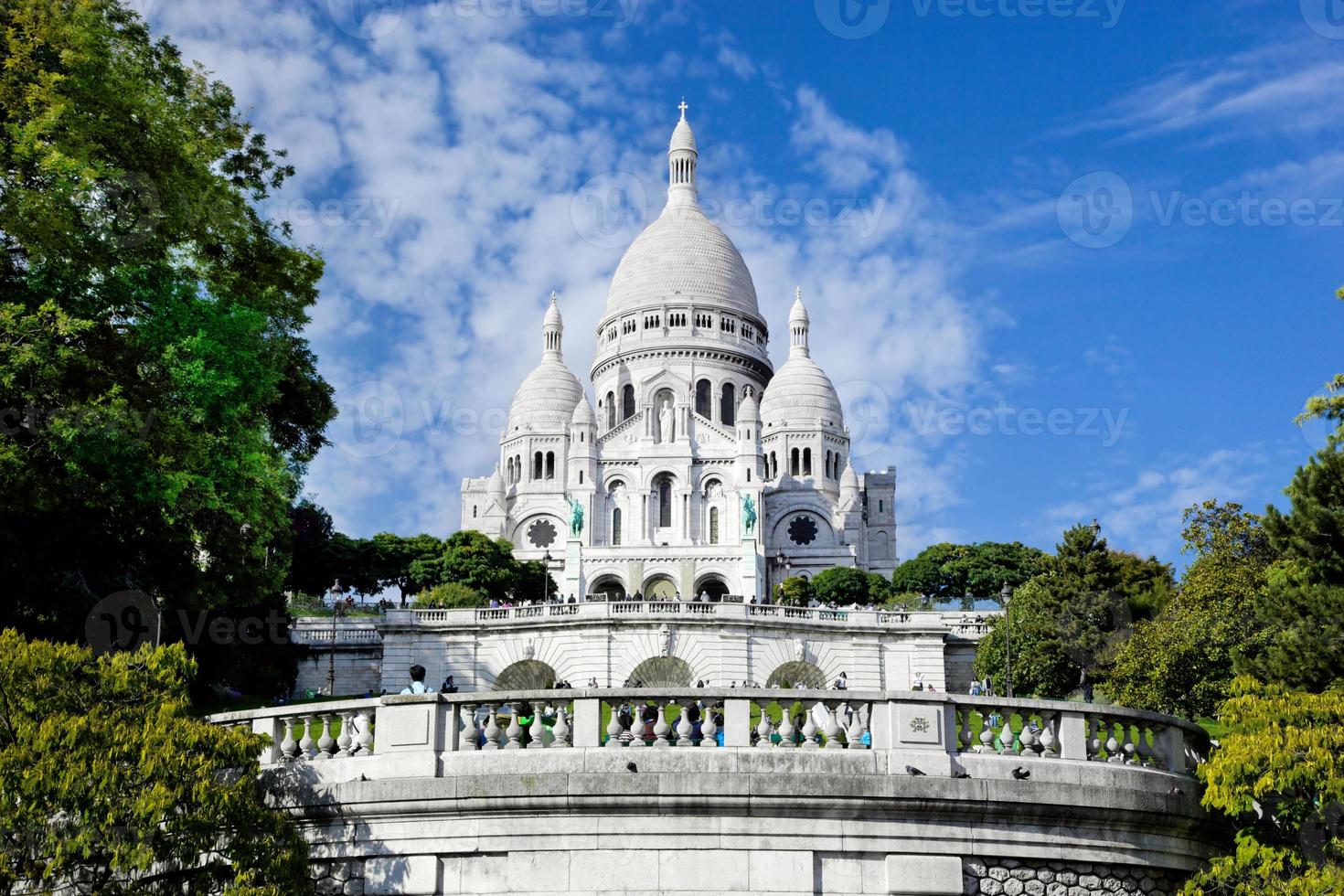 basílica sacre-coeur. París, Francia. foto