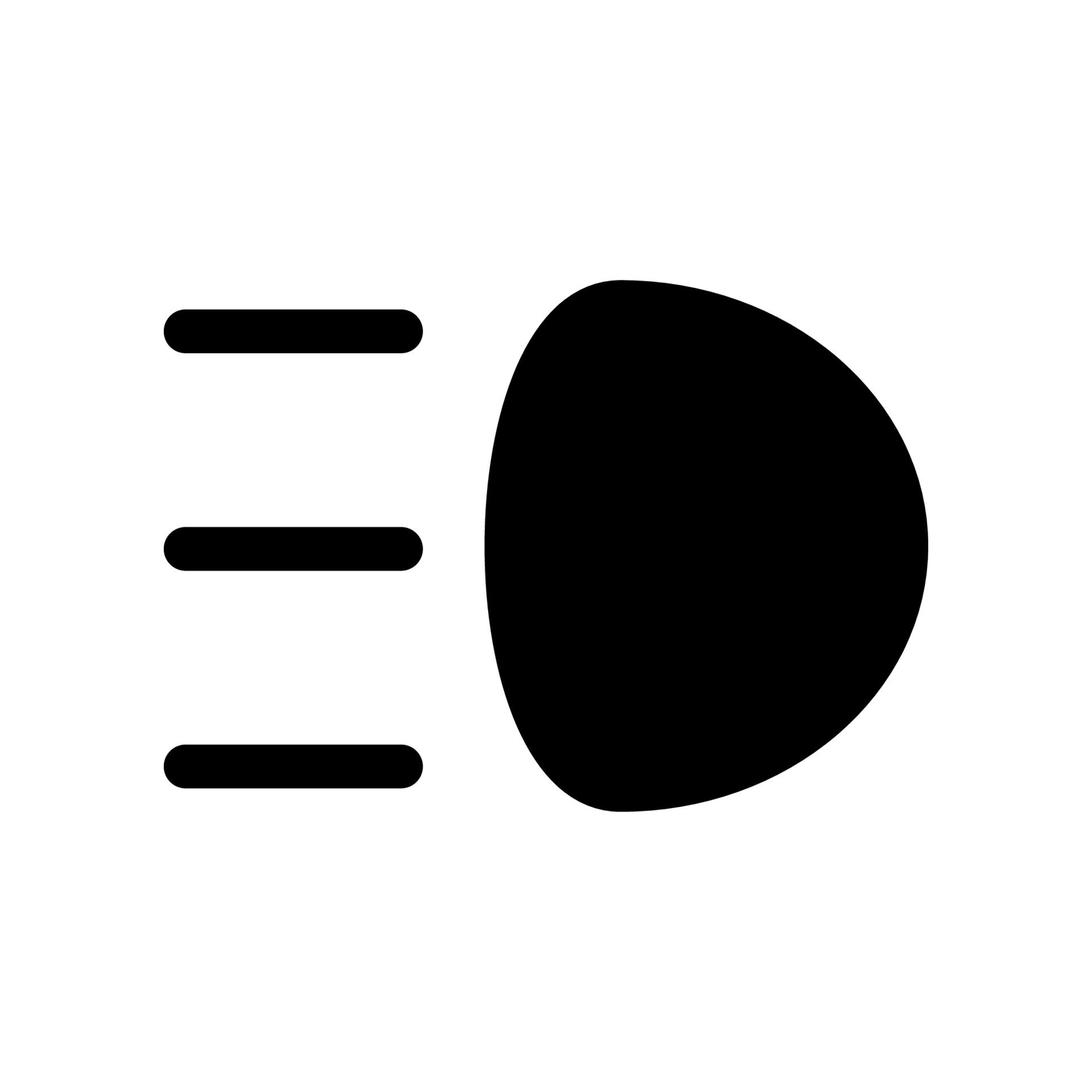 fog lamp icon 7791899 Vector Art at Vecteezy