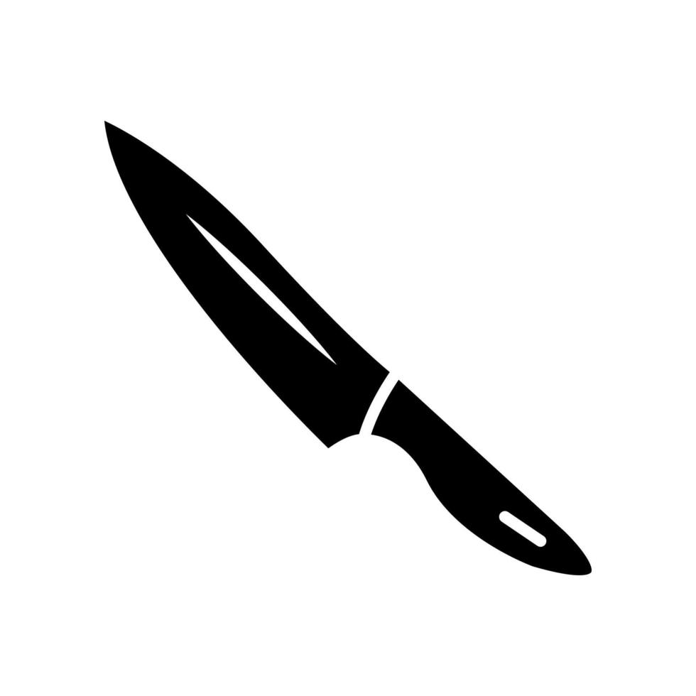 icono de cuchillo de cocina vector