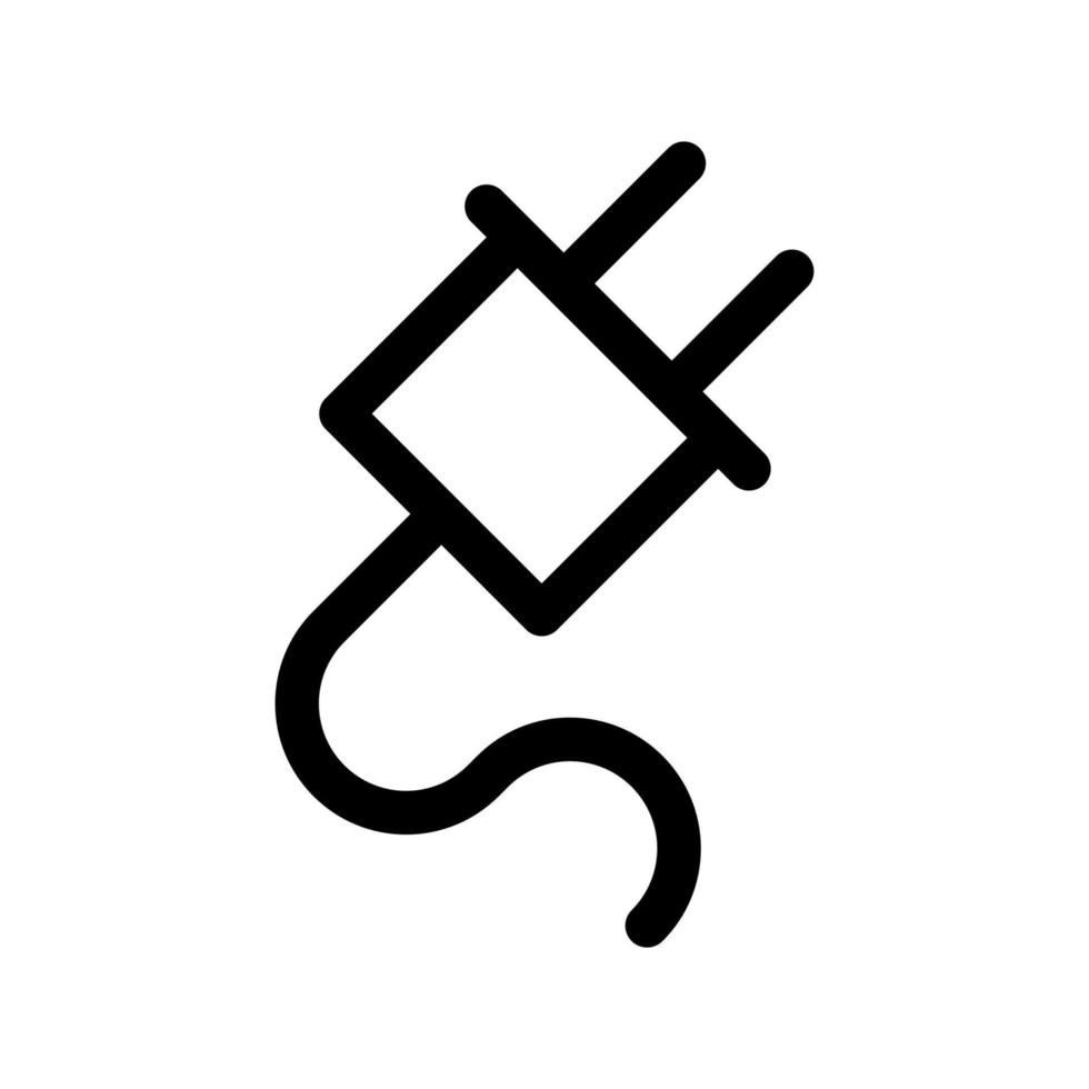Illustration Vector Graphic of Plug In Icon