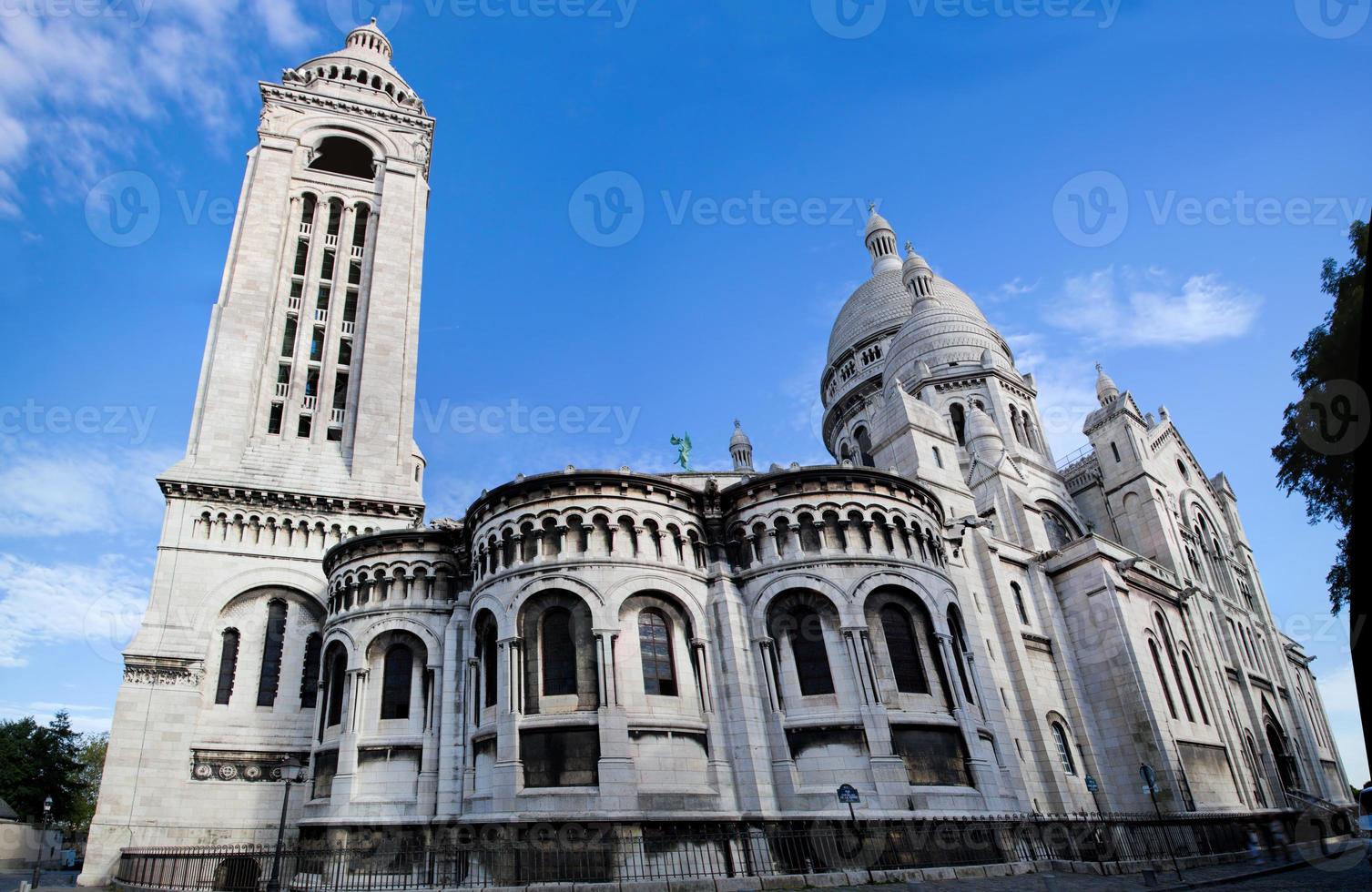 Sacre-Coeur Basilica. Paris, France. photo