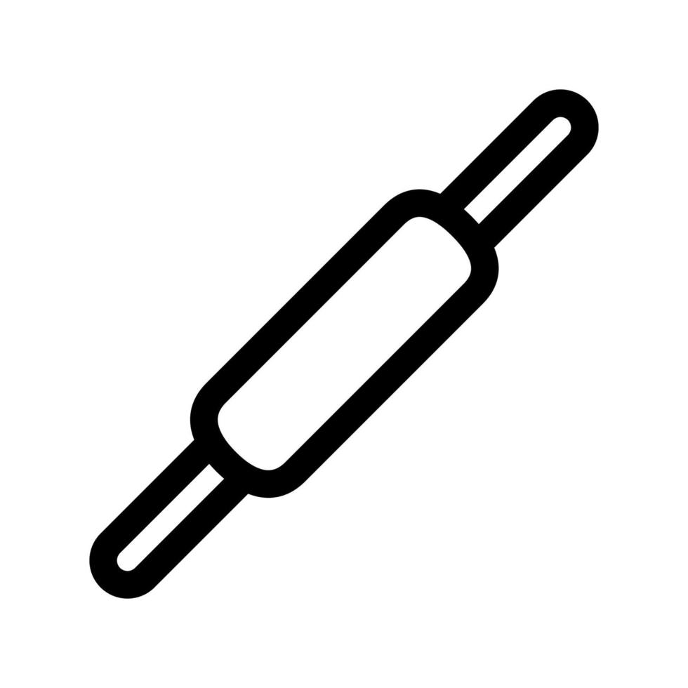 Rolling pin icon vector