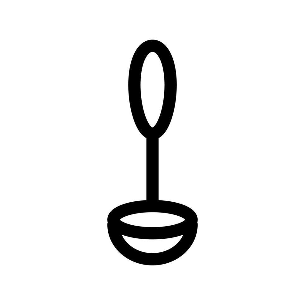 Ladle icon template vector