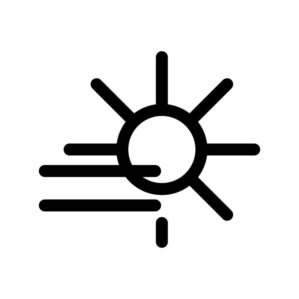 fog day icon vector