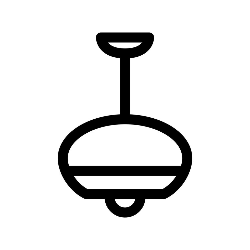 Hanging Lamp icon vector