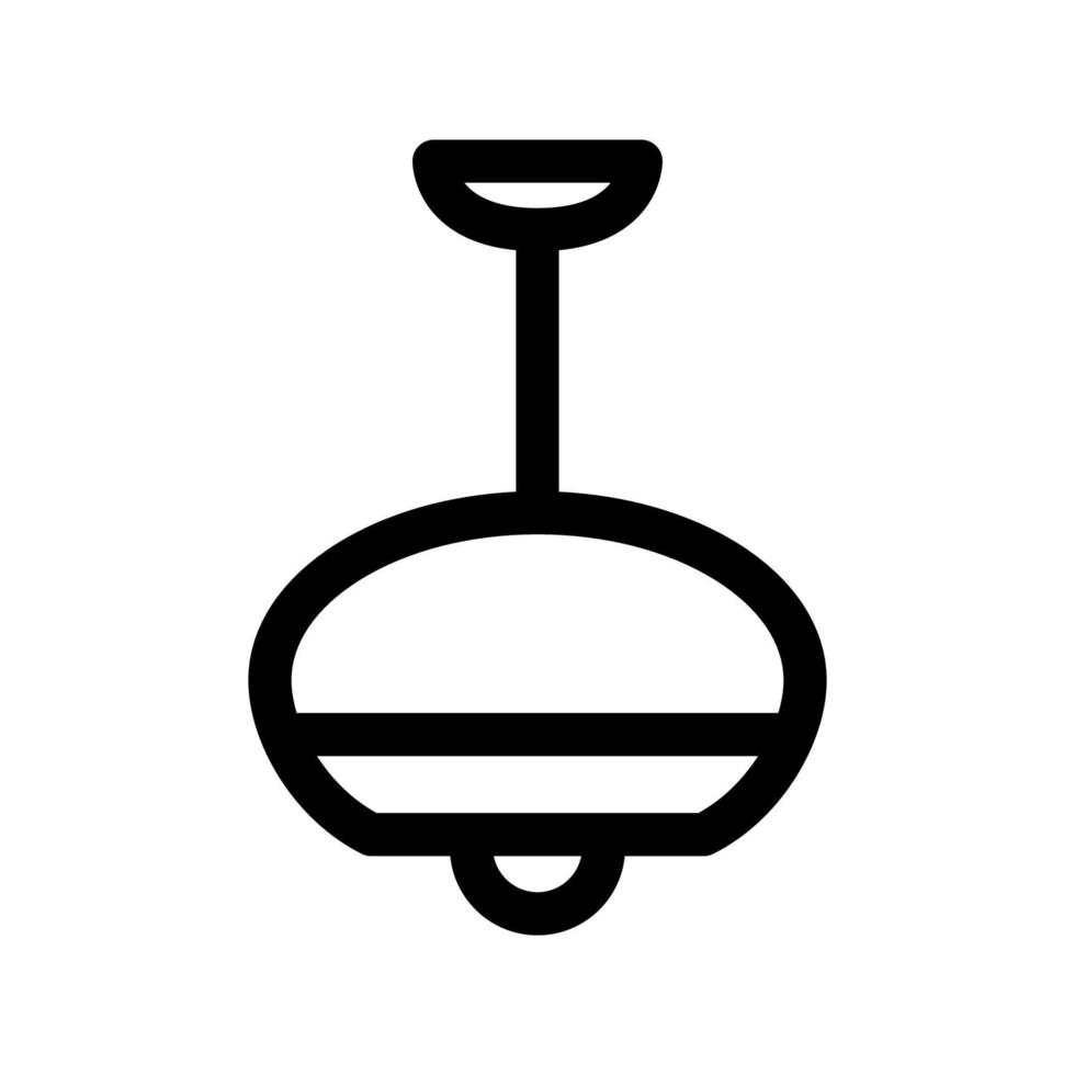 Hanging Lamp icon vector