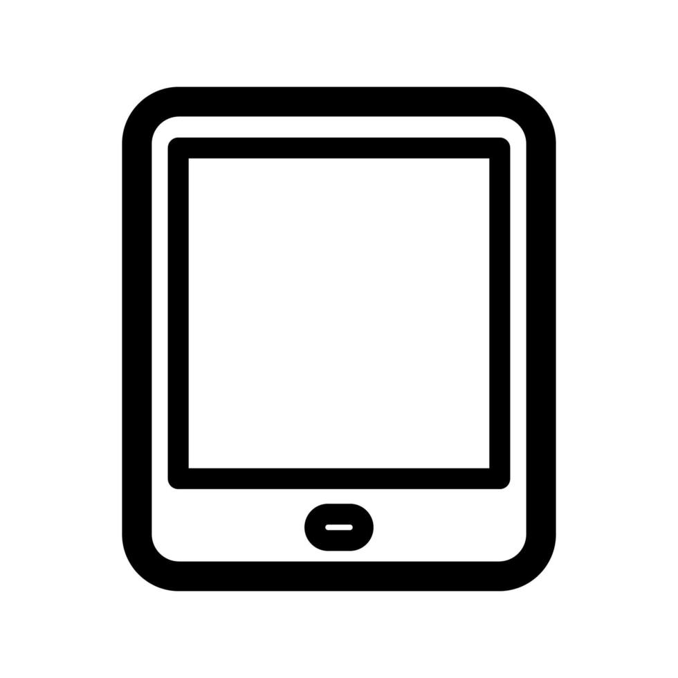 gráfico vectorial ilustrativo del icono de tablet pc vector