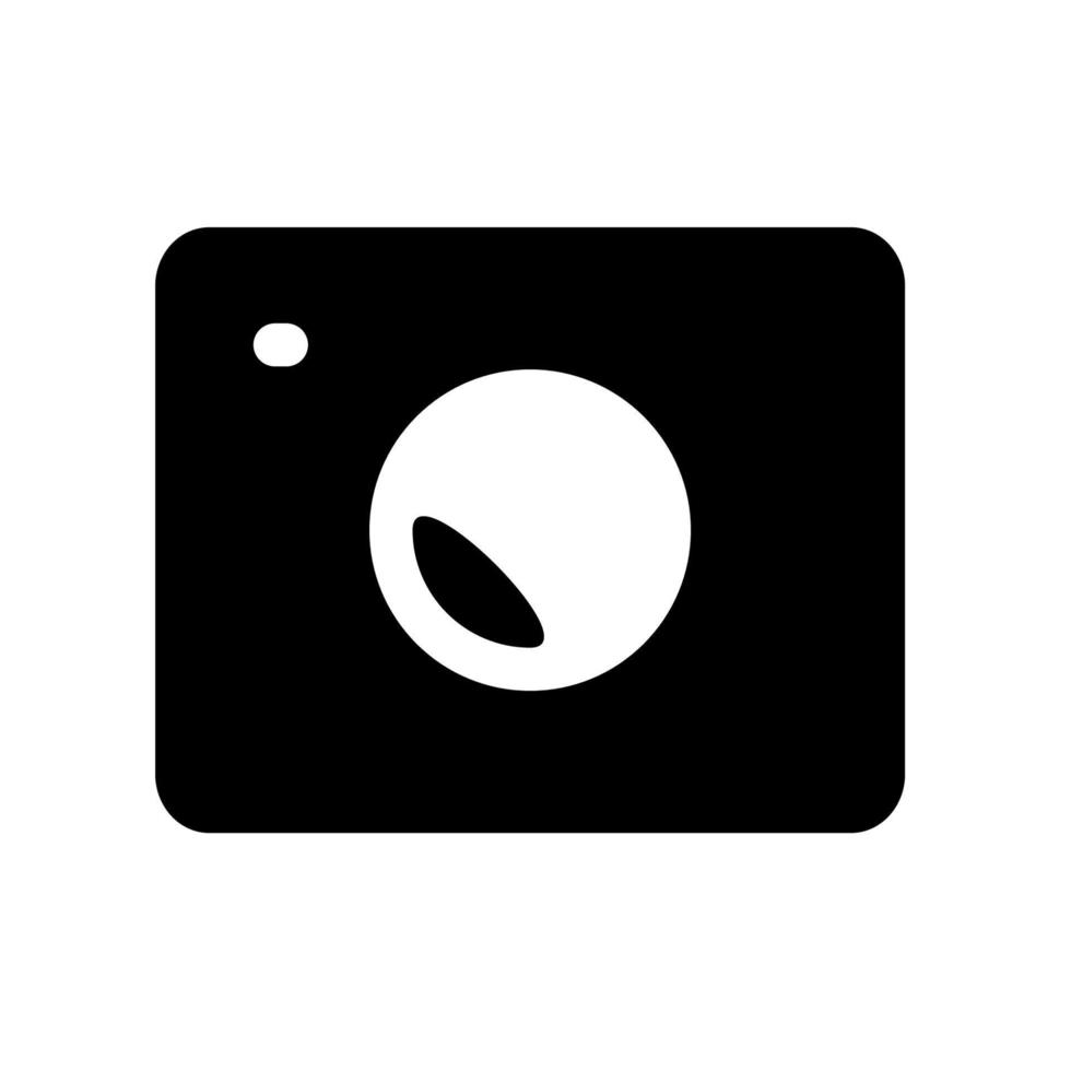 plantilla de icono de fotografía vector