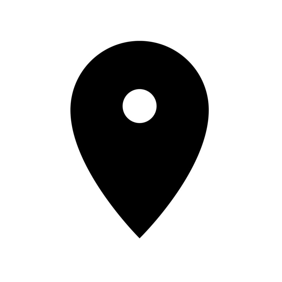 Pin location icon vector
