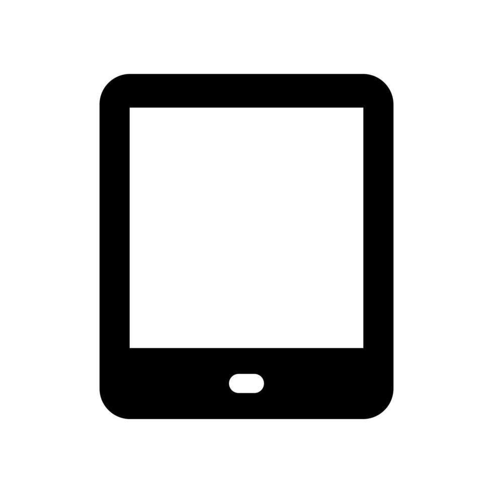 Illustration Vector Graphic of Tablet PC Icon