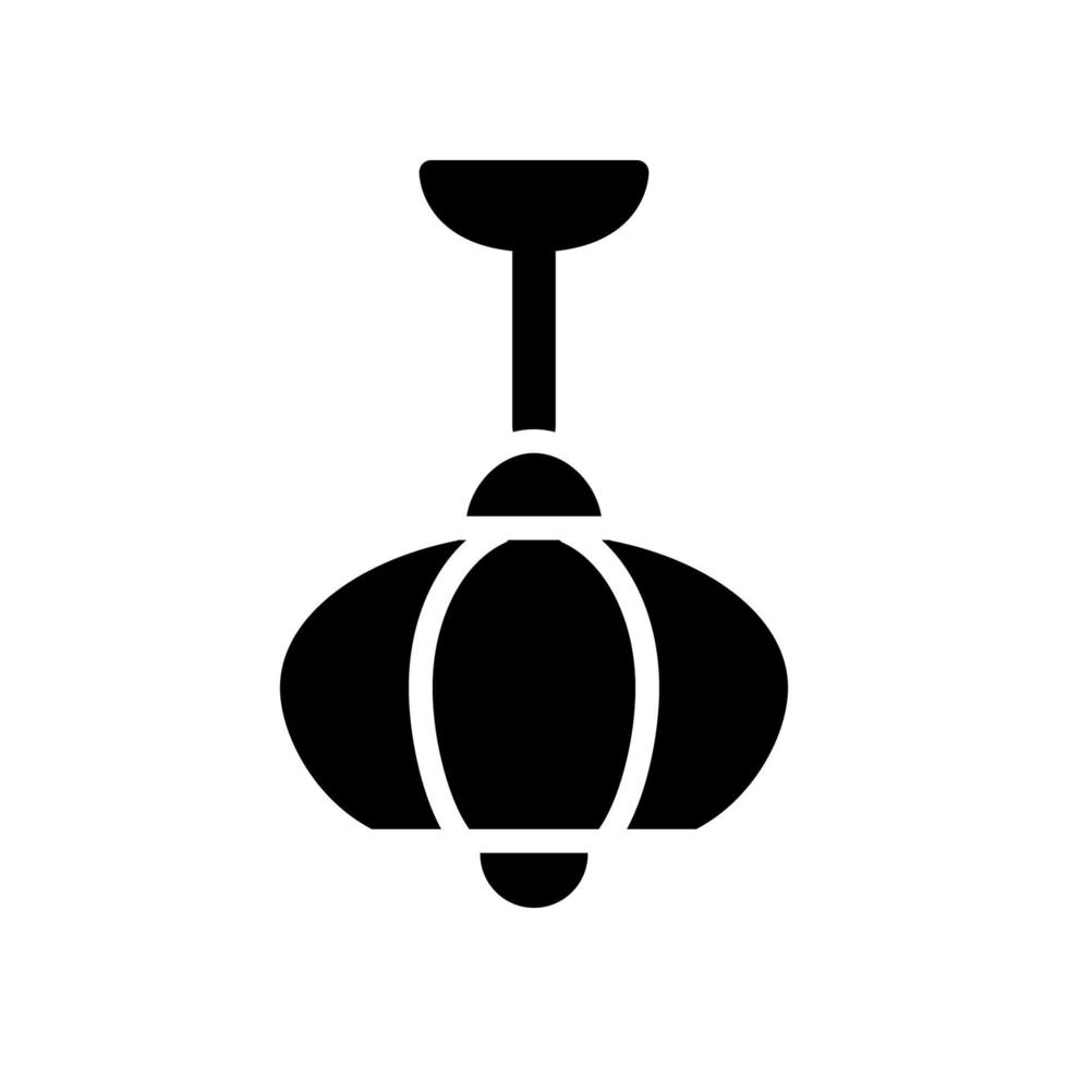 Hanging Lamp icon vector