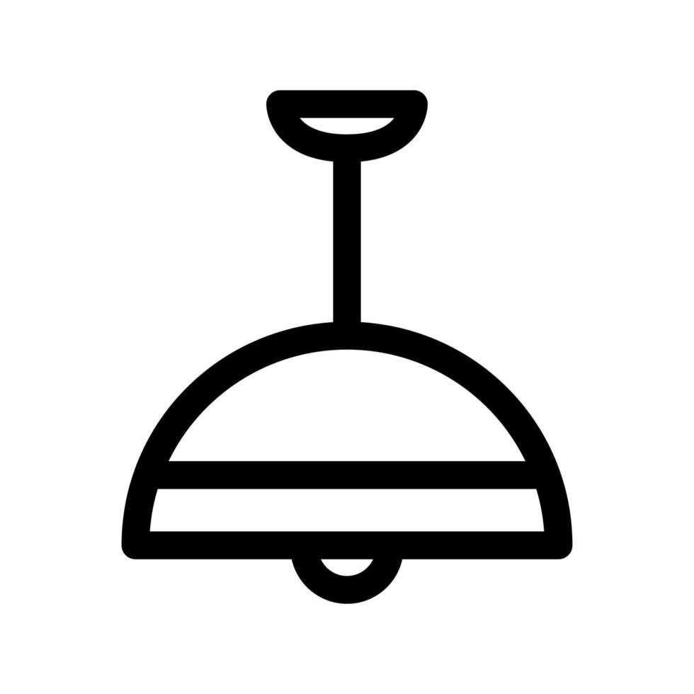 Hanging Lamp icon vector