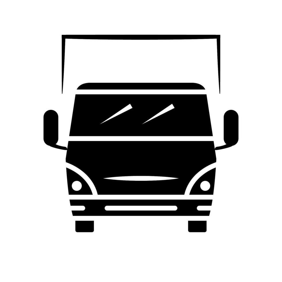 Truck icon template vector